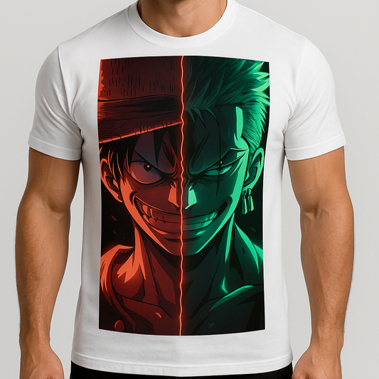 Luffy & Zoro “Split Power” Tee